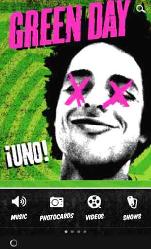 Green Day's official app 1