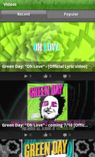 Green Day's official app 3
