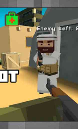 Gun Shoot - Pixel War 3D 2