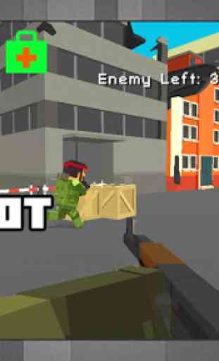 Gun Shoot - Pixel War 3D 4