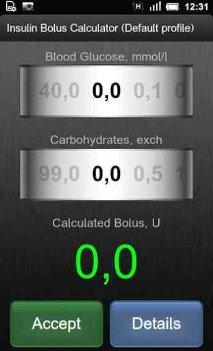 Insulin Bolus Calculator 1