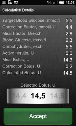 Insulin Bolus Calculator 2