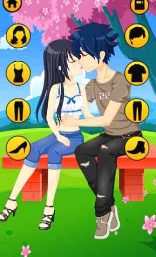 Kissing Dressup For Girls 4
