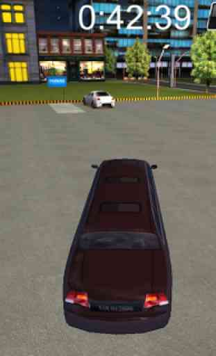 Limousine City Parking 3D 4