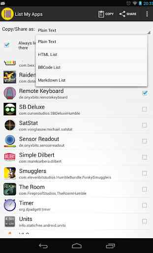 List My Apps 1