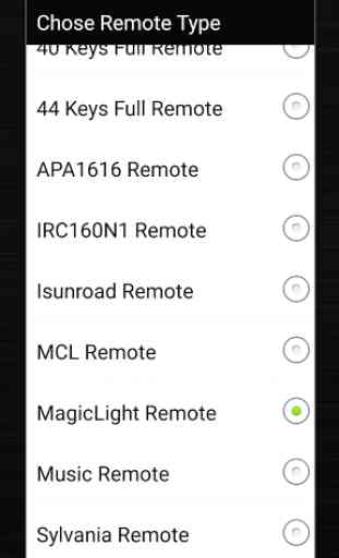 MagicLight  RGB LED Remote 3