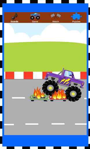 Monster Truck Games Easy Kids 3