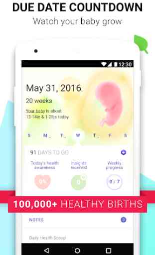 Pregnancy Tracker Glow Nurture 1