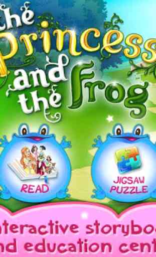 Princess & Frog book for kids 1