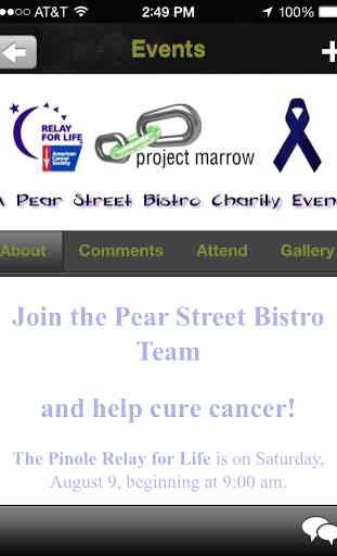 PSB App for Pear Street Bistro 2