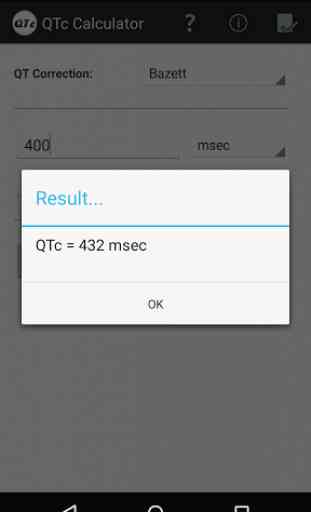 QTc Calculator 4