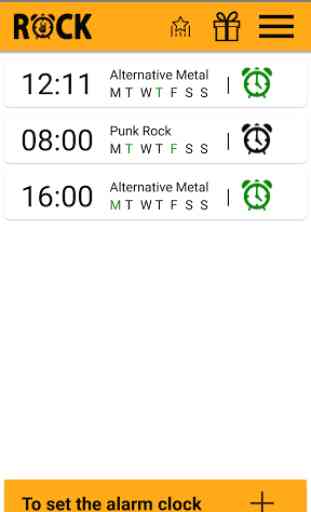 Rock Alarm Clock 2
