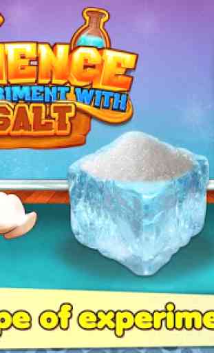 Science Experiment With Salt 2