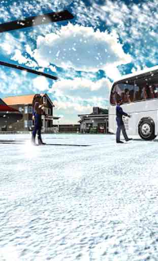 Snow Bus Driving Simulator 3D 2