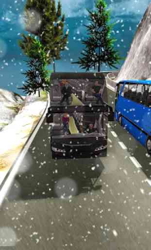Snow Bus Driving Simulator 3D 3