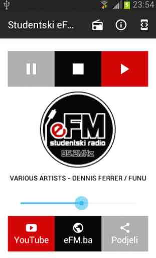 Studentski eFM radio 1