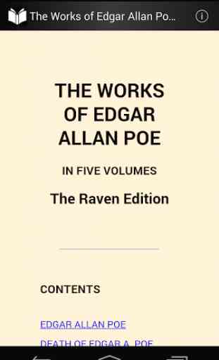 The Works of Edgar Allan Poe 1 1
