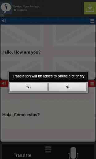 Translator English Spanish 2