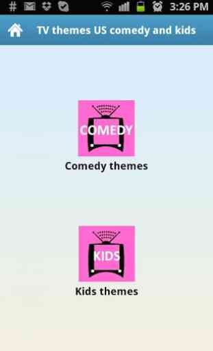 TV Theme Songs: US comedy&kids 1