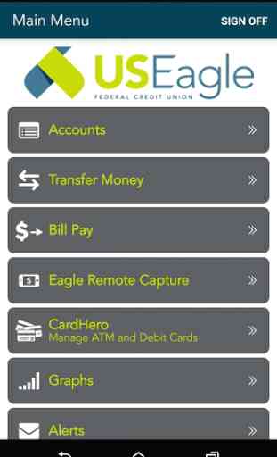 U.S. Eagle Mobile Banking 3