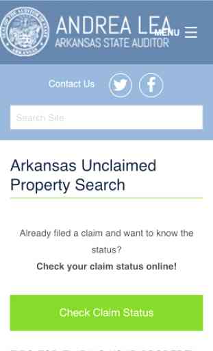 Unclaimed Property Search 1