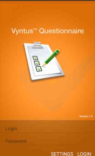 Vyntus™ QUESTIONNAIRE 1