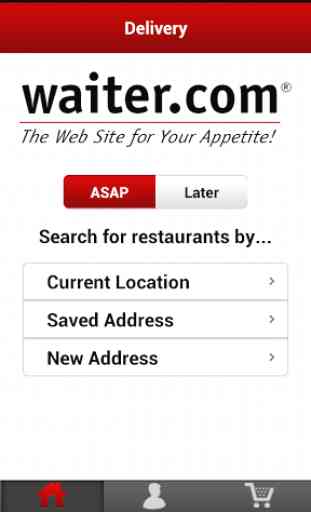Waiter.com Food Delivery 2