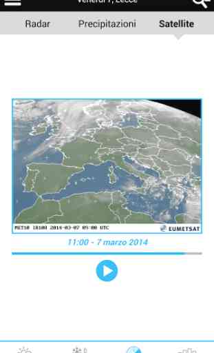 Weather for Italy 4