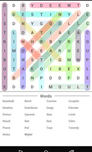 Word Search Puzzle Game 1