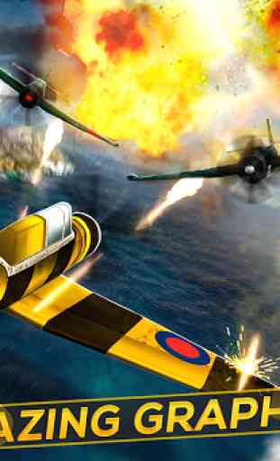 WW2 Shooting Airplane Attack 3