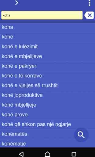 Albanian Serbian dictionary 1