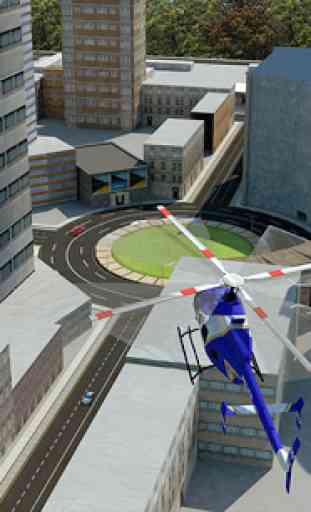 Ambulance Rescue Helicopter 3D 3