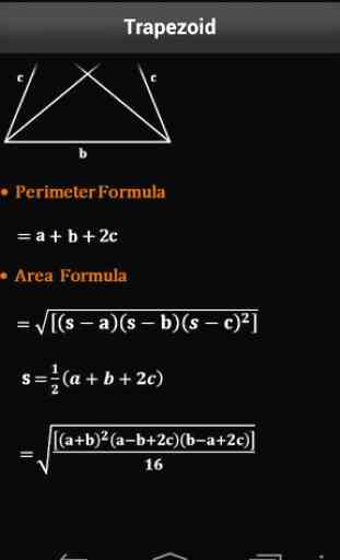 Area & Volume Formulas 3