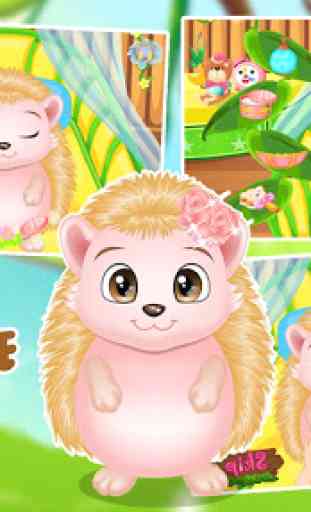 Baby Hedgehog Caring 3