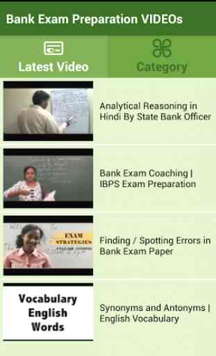 Bank Exam Preparation VIDEOs 2