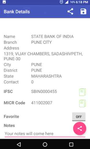 Banks IFSC & MICR Code 1