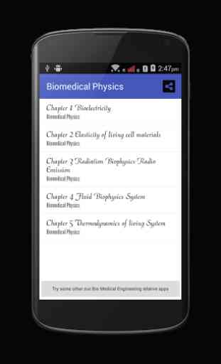Biomedical Physics 1