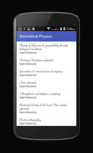 Biomedical Physics 2