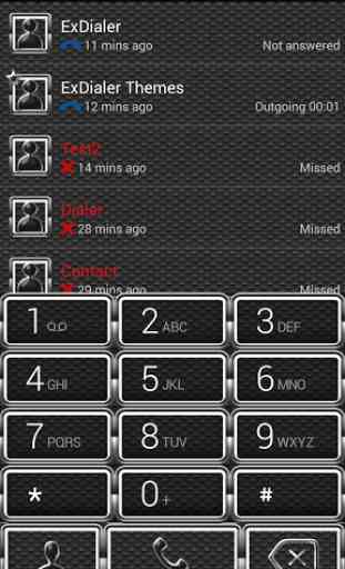 Black Theme for ExDialer 1