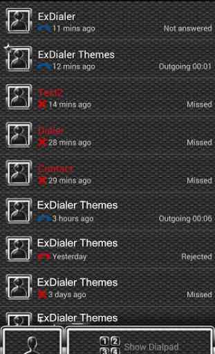 Black Theme for ExDialer 2