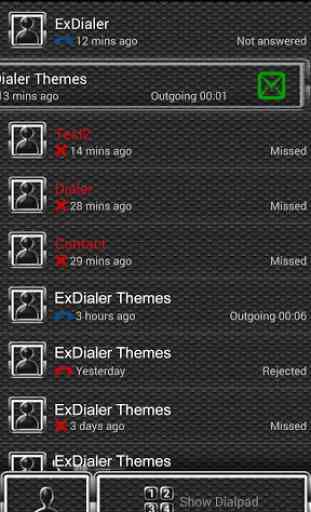 Black Theme for ExDialer 4