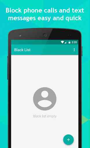 Blacklist (Calls and SMS) 1
