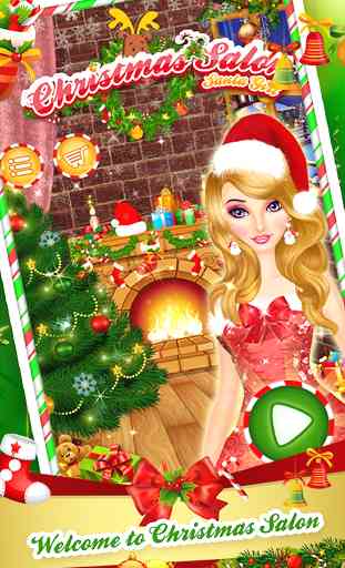 Christmas Salon - Santa Girl 1