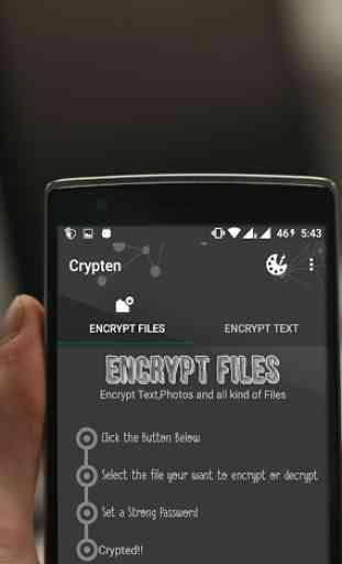 Crypten : Encryption 1