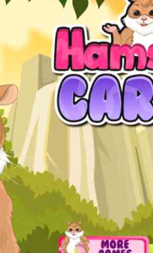 Cute Hamster - Pet Caring Game 1
