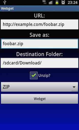 Download and Unzip 1