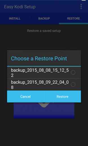 Easy Kodi Setup Backup/Restore 4