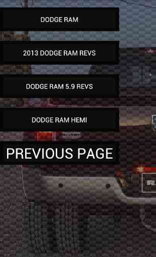 Engine sounds of Dodge Ram 3