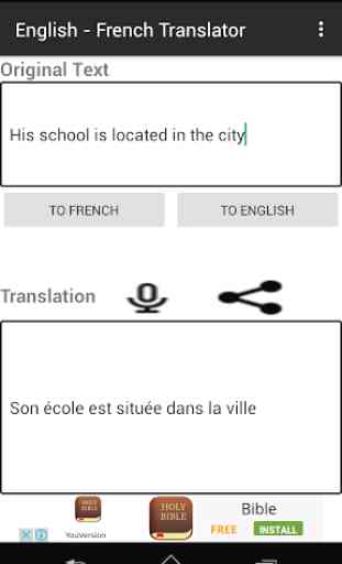 English - French Translator 3