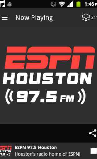ESPN Houston 97.5 FM 1